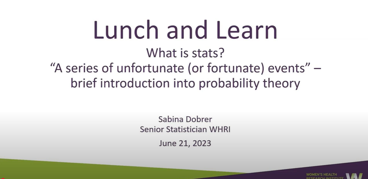What is Stats? A Series of Un/fortunate Events