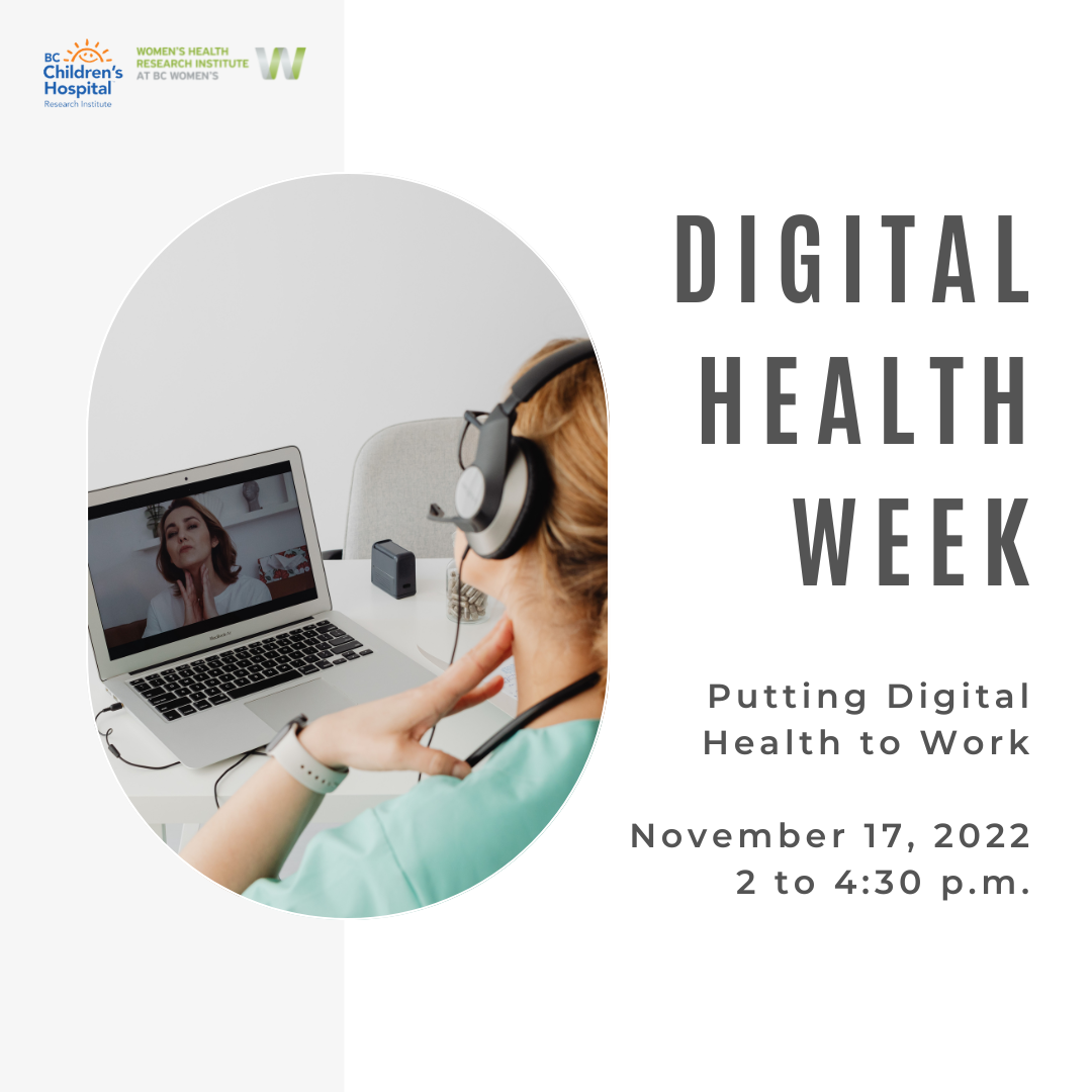 Digital Health Week 2022 Women's Health Research Institute