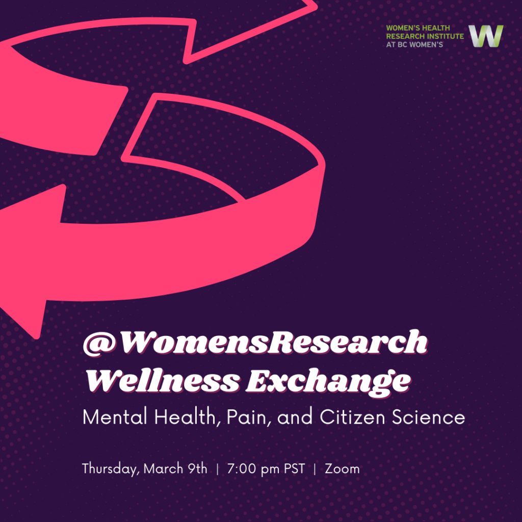 Register now for the WomensResearch Wellness Exchange Women's Health