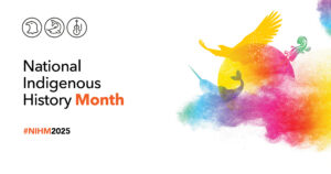 National Indigenous History Month poster