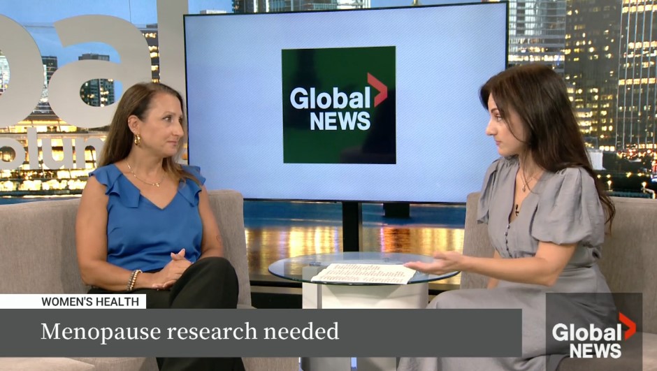 Dr. Lori Brotto speaks to Jennifer Palma of Global News